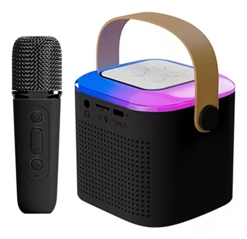 Comprar Parlante Bluetooth Con Microfono Karaoke en Electroshopy